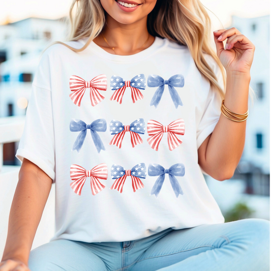 4th of July Bows